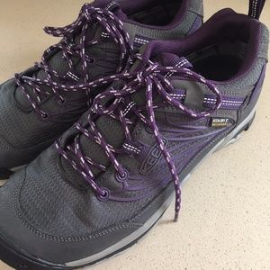 KEENS Purple/Grey Waterproof Hiking Shoes